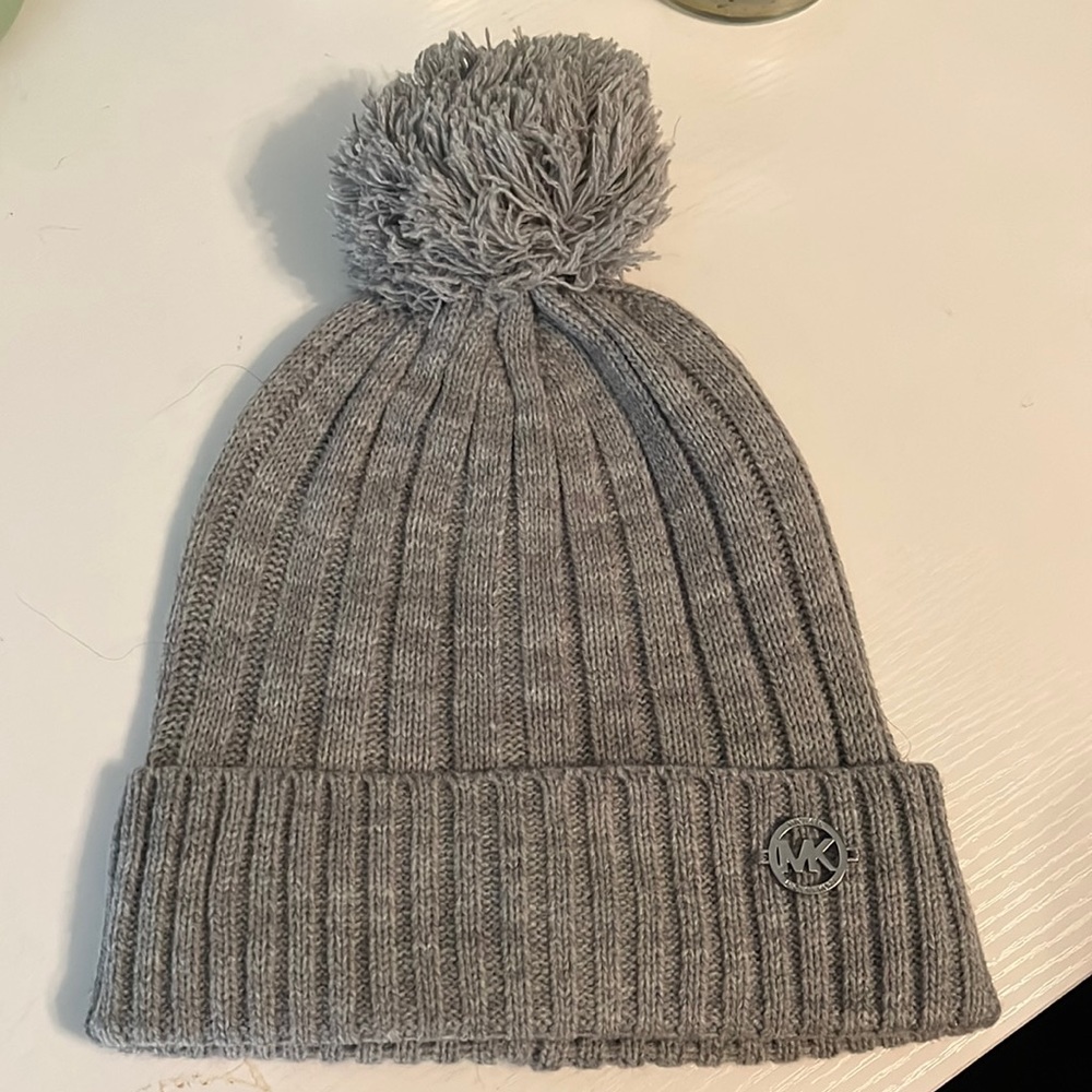 Grey Michael Kors beanie